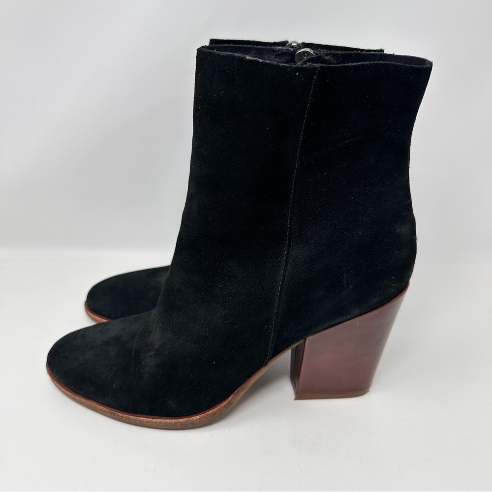 Kork-Ease Petra Ankle Boots Suede Black Size 9